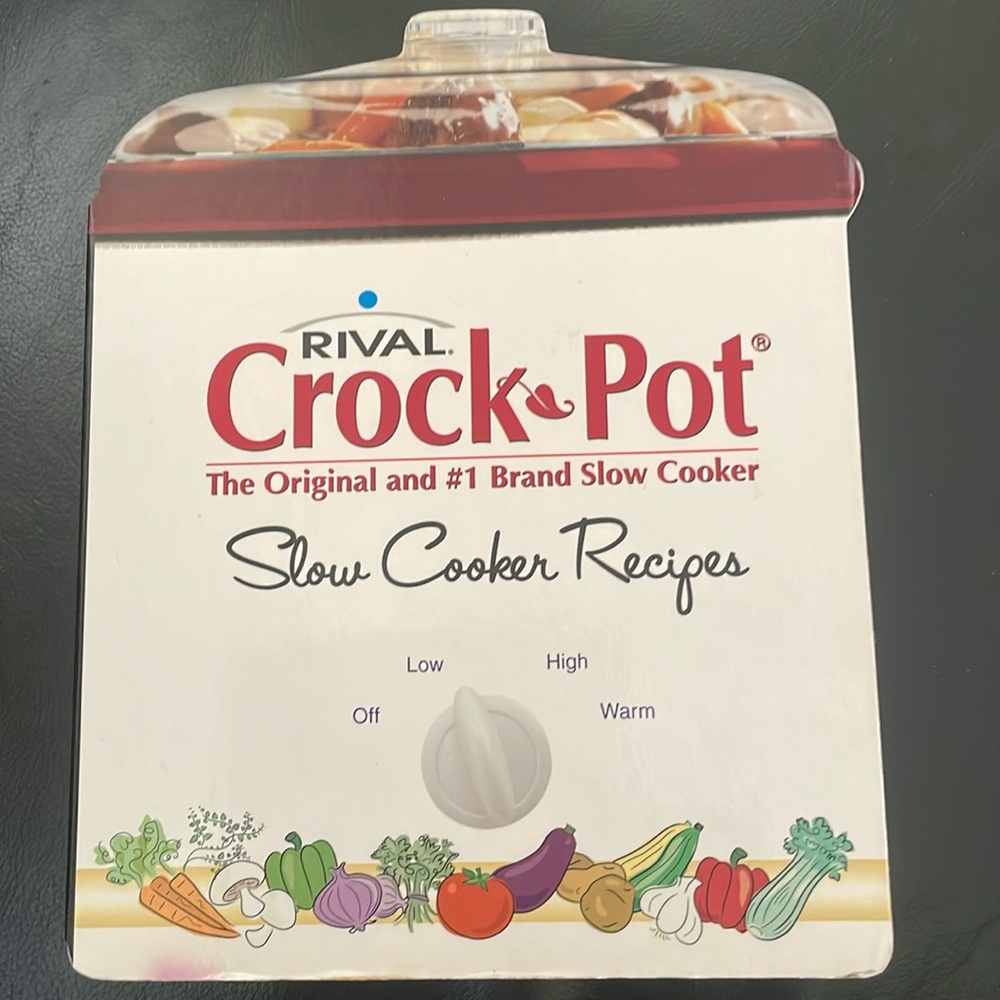 ❤️Rival Crock Pot, Sow Cooker Recipe Book
